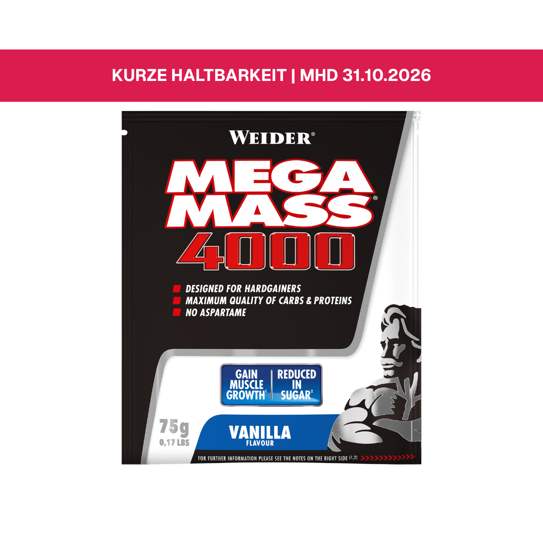 Mega Mass 4000 sample bag